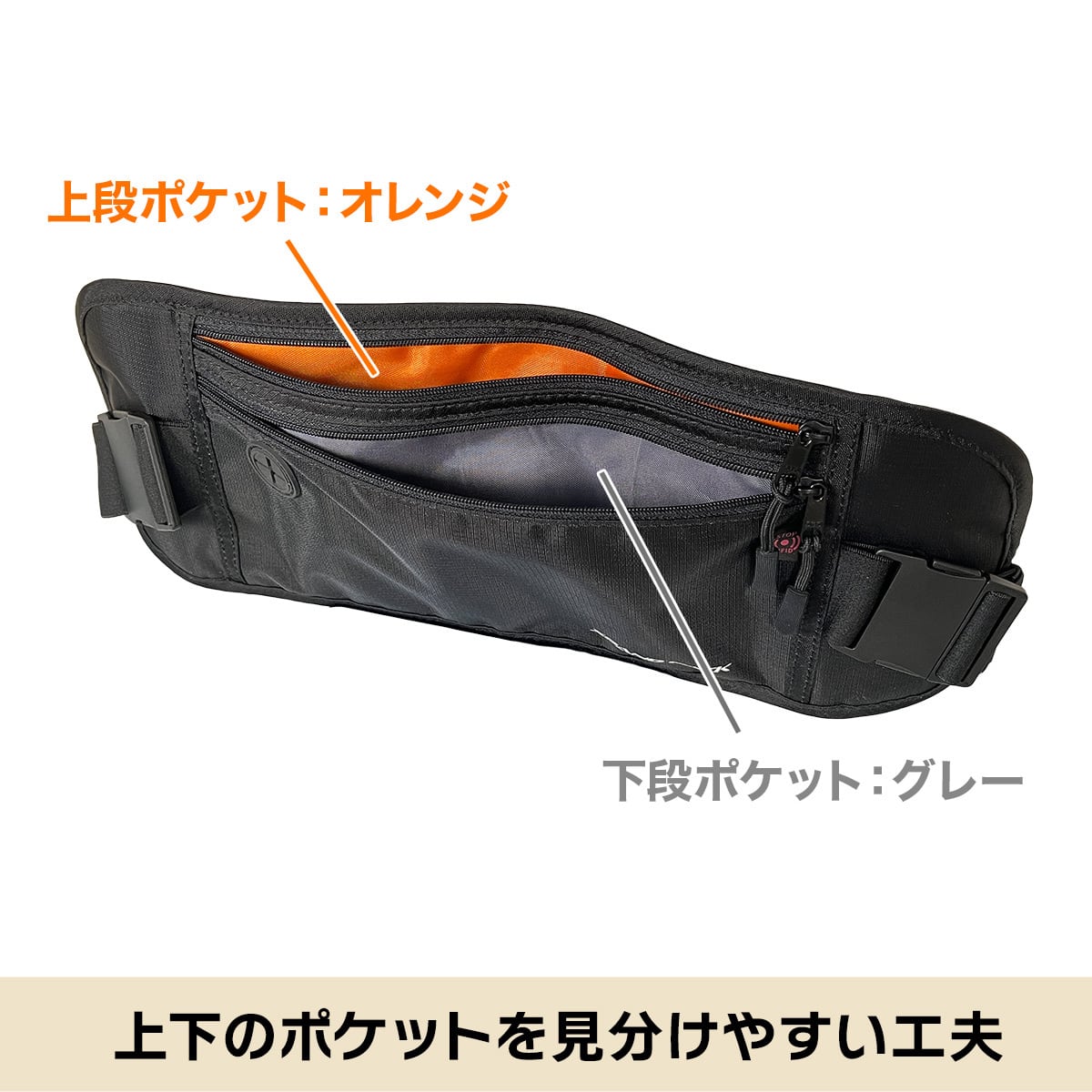 旅行も街歩きも快適に！服で隠せる薄さ0.8cmのセキュリティ対応