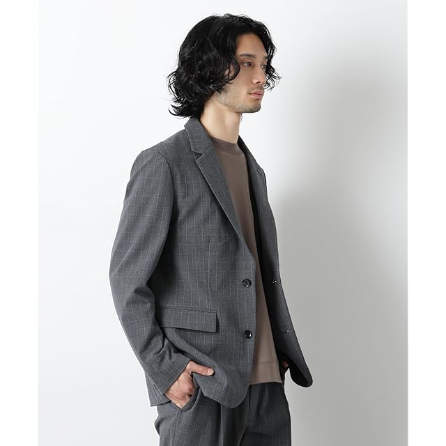 TOMIZARA MAN 2点セット ナノ・ユニバース] TR 2B アーバン ジャケット (セットアップ可