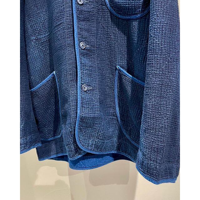 PORTER CLASSIC NEW SASHIKO LIGHT FRENCH JACKET WATCH CHAIN PORTER CLASSIC NEW SASHIKO LIGHT FRENCH JACKET WATCH CHAIN