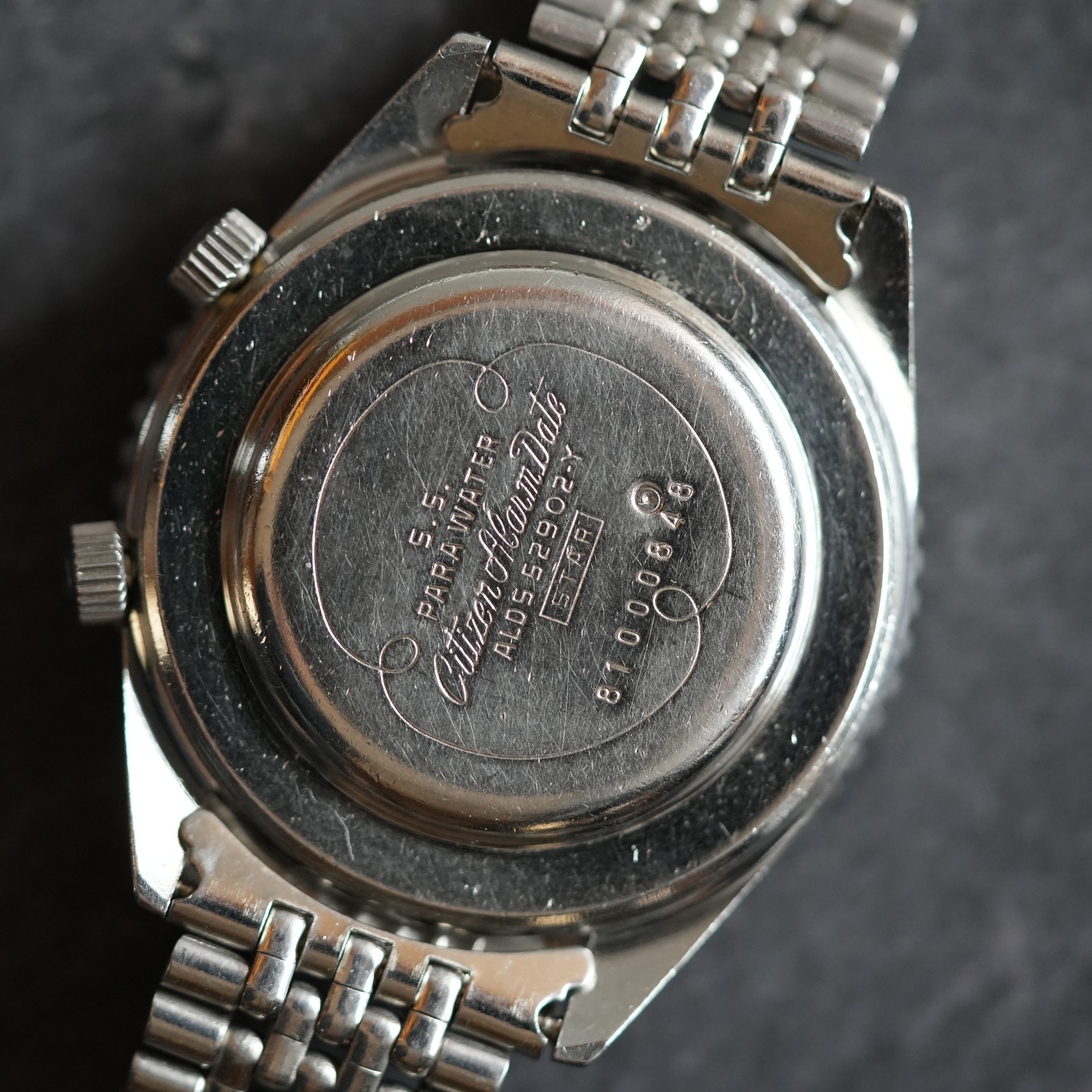 CTIZEN】 Alarm Date／Ref.52902-Y／Diver／シチズン アラームデイト