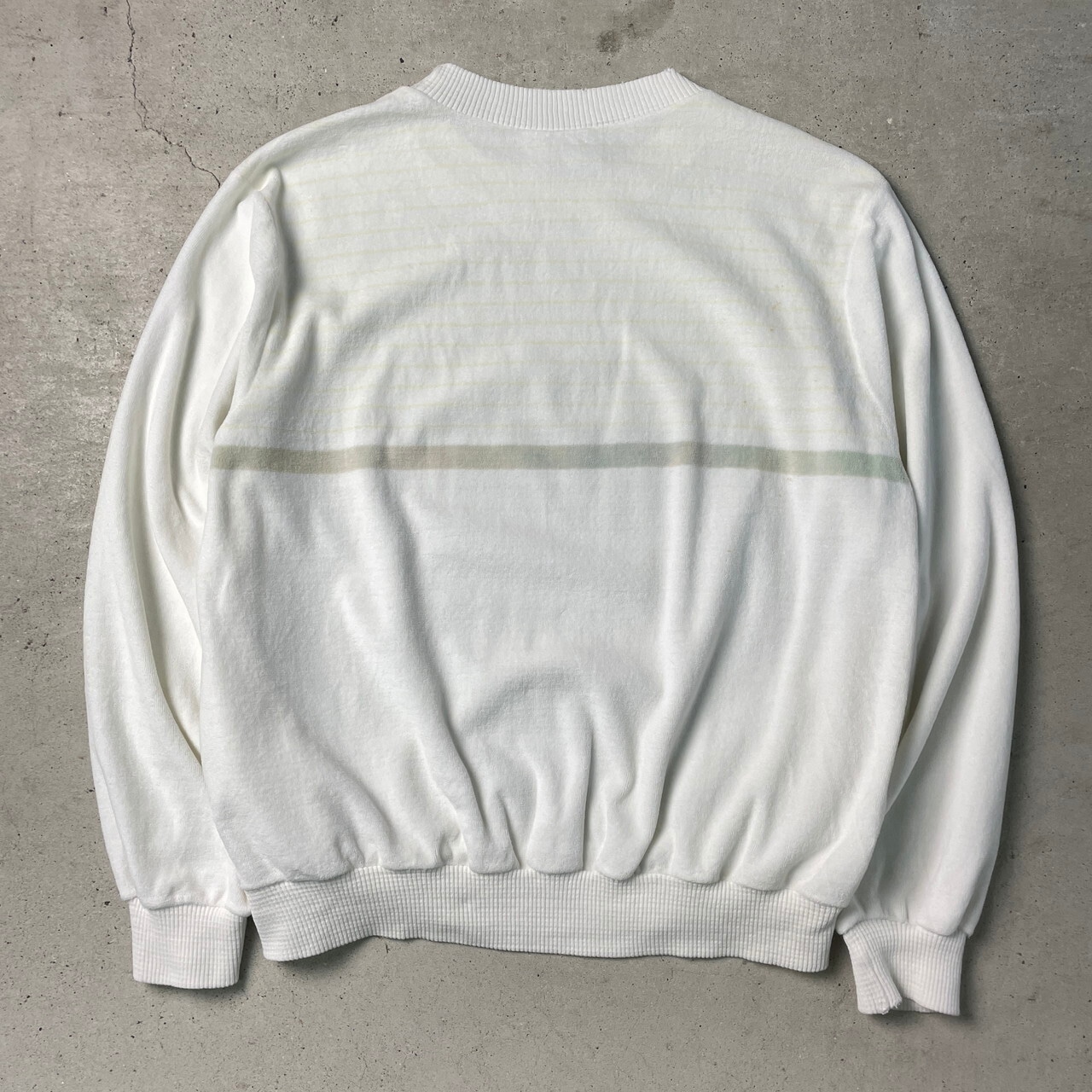 70年代 フランス製 VENTEX社製 adidas アディダス ベロア スウェット 
