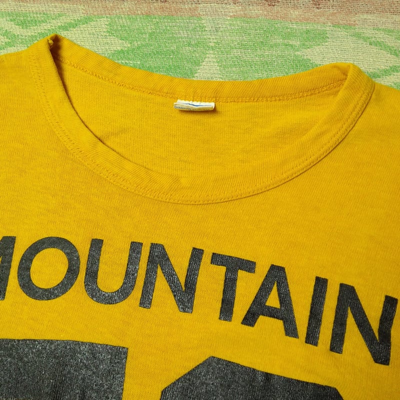 70s Champion Football T-Shirt （L） MOUNTAIN 73 | Wonder Wear