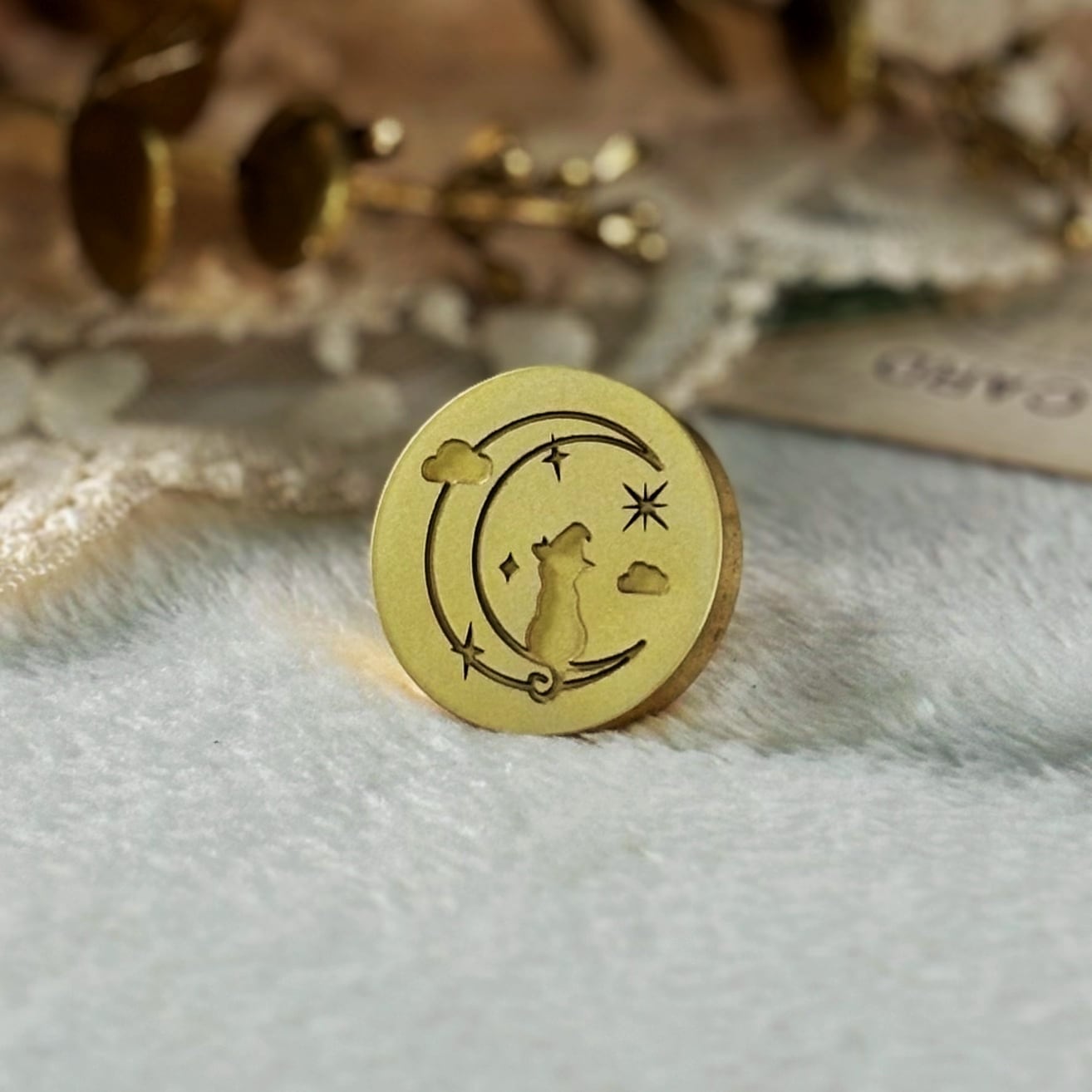 【25㎜】ウィッチキャット3【スタンプヘッド】