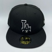 NEW ERA 59FIFTY/5950 ロサンゼルス・ドジャース ブラック×ブラックホワイト