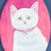 < 柴田貴史 > 原画「CAT」