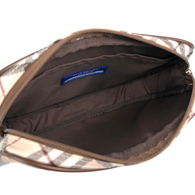 BURBERRY バーバリー ハンドバッグ ベージュ チェック ナイロン ミニバッグ vintage ヴィンテージ オールド t7rvr4