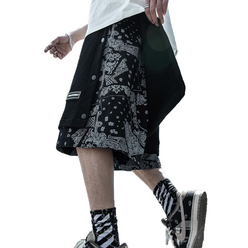 "花-FlowerS-槐" Street Shorts Pants