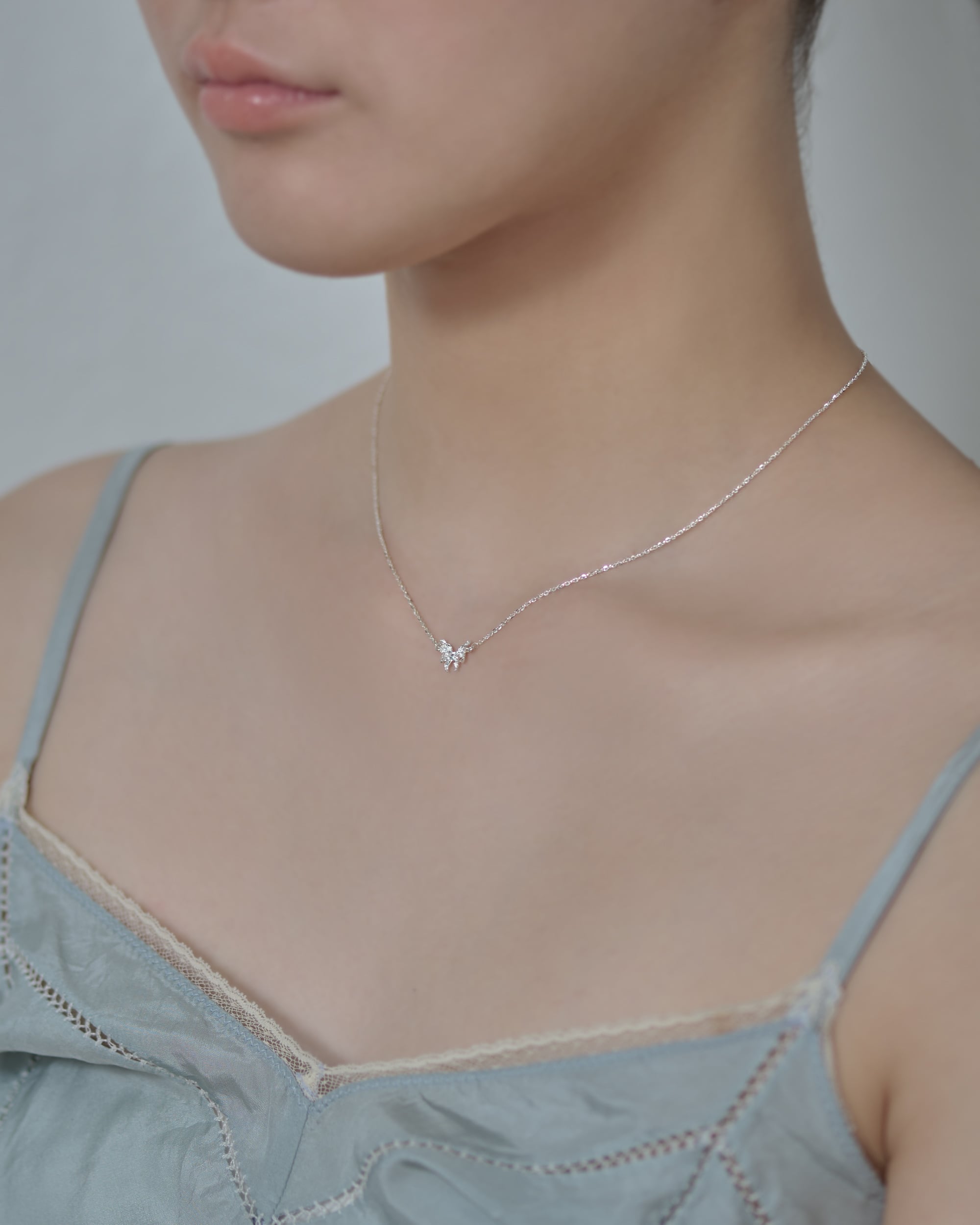 蝶々ネックレス SILVER925 #LJ22014N | LANIE