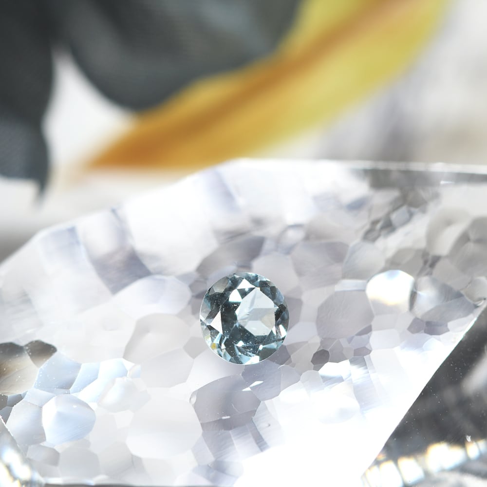 希少　アクアマリン アクアマリン 0.49ct #JWA3239 | EBiS GEM