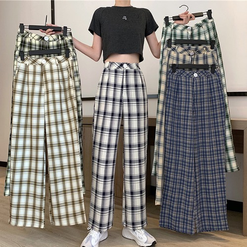 ✞ パンツ きれいめ☆♥カワイイ♥スタンダードチェック柄 レトロ スウィート ✞ゴスロリ SM ミリ 甘ロリ クラロリ 和ロリ エレガント 黒ロリ 姫ロリ 華ロリ BB-BB8444838