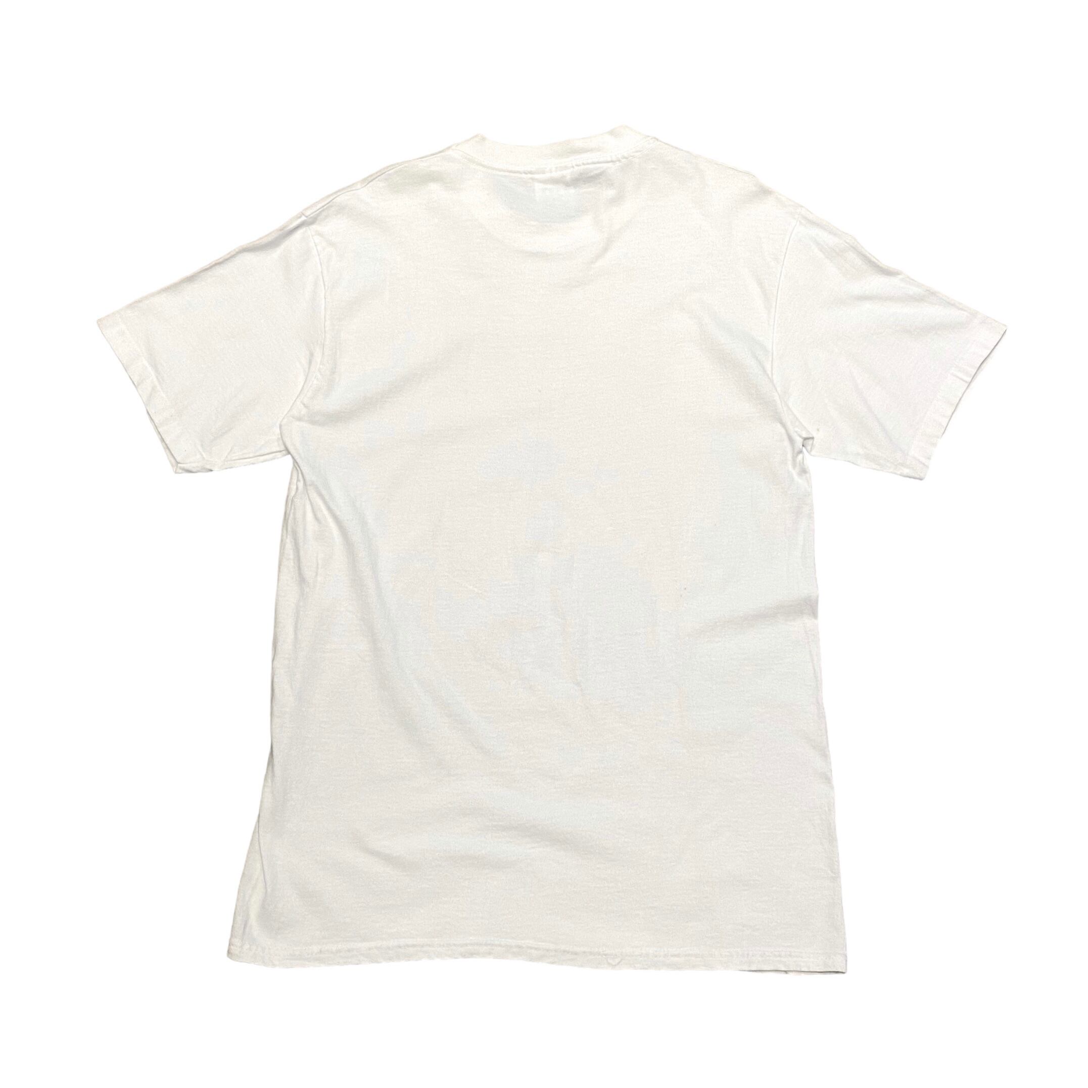 90's Hanes Animal Print T-Shirt M / ヘインズ Tシャツ 犬 アート