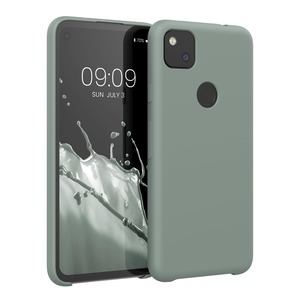 【特価処分】kwmobile スマホケース Google Pixel 4a対応 ケース - TPU リキッド シリコン カバー - 耐衝撃 傷防止 サラサラ Case