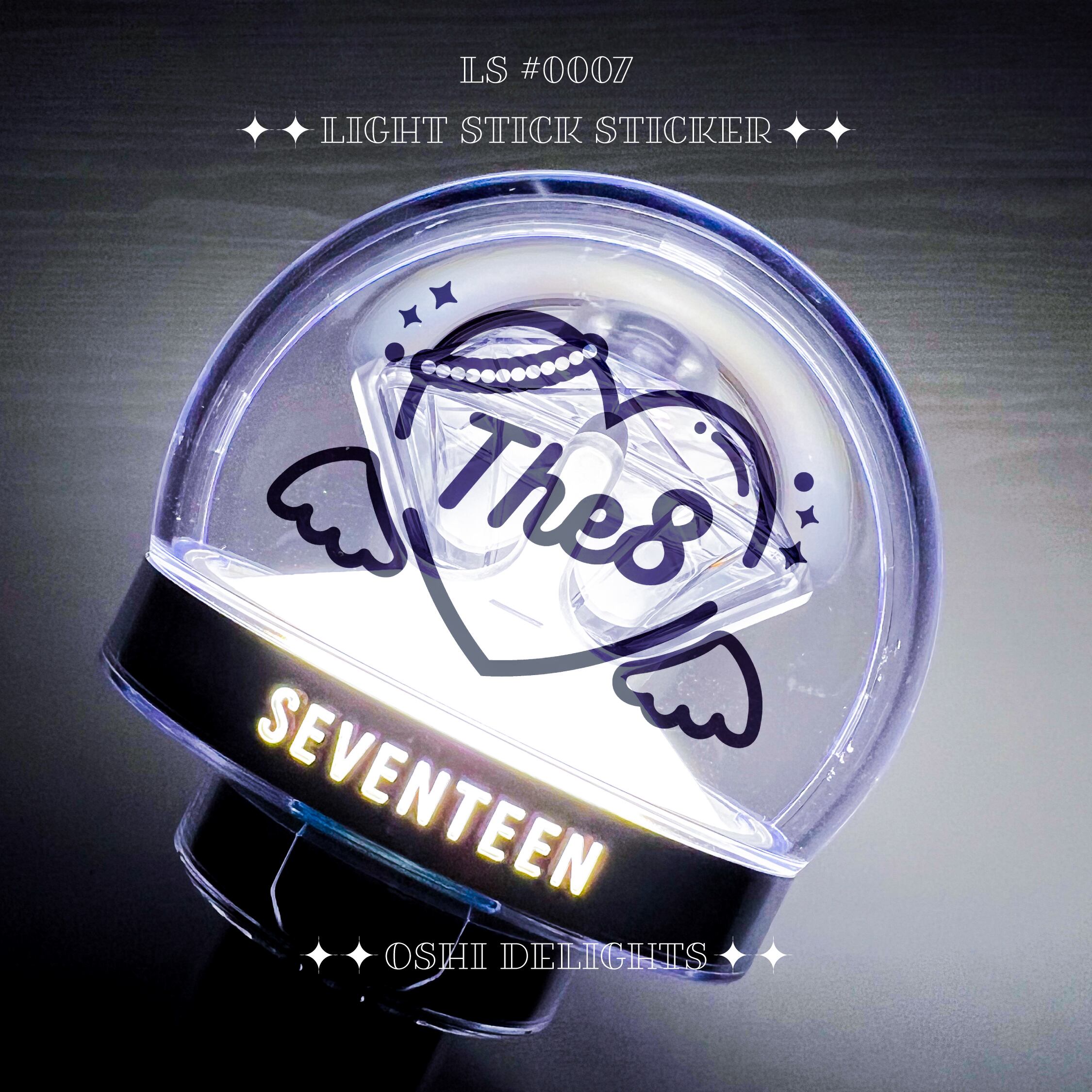 JUN ジュン SEVENTEEN セブチ CARAT棒 デコ ホログラムステッカー ペン