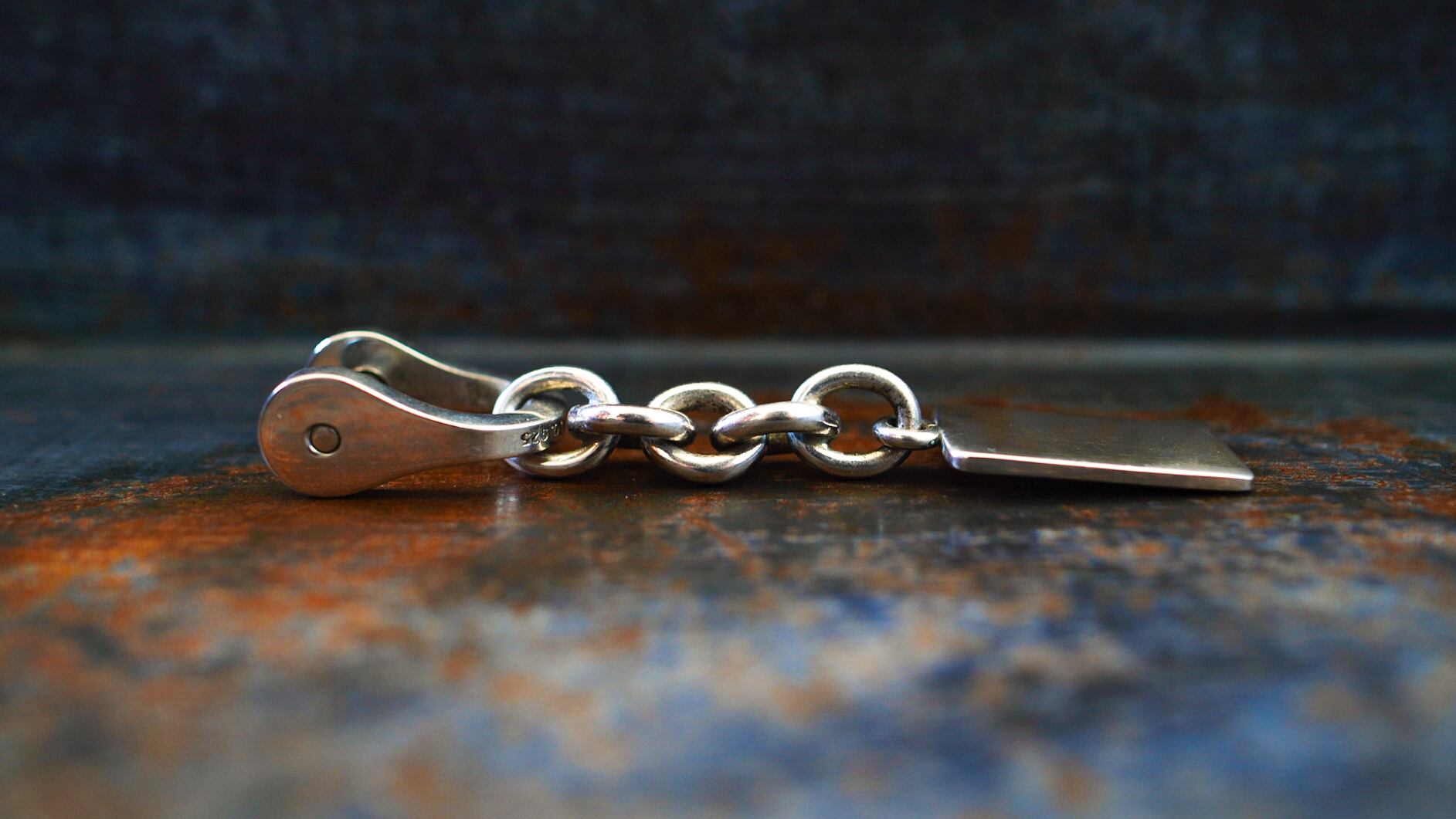 VINTAGE】TIFFANY&Co. ティファニー シャックル キーリング 《シルバー  