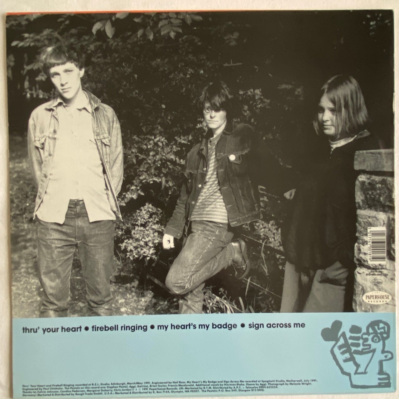 The Pastels Comin' Through 12inch レコード 12EP】The Pastels – Thru' Your Heart | マメシバレコード mameshiba