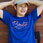 Brutus LOGO DRY T-SHIRT vol.3 / ロイヤルブルー