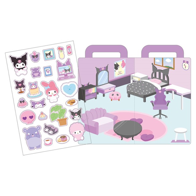サンリオエンジョイステッカーセット クロミのお部屋(6019007)