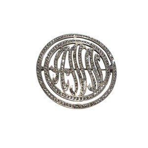 vintage silver marcasite brooch