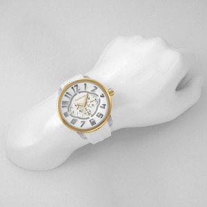 【Tendence テンデンス】TY562005  FLASHフラッシュ（ホワイト×イエローゴールド）／国内正規品 腕時計