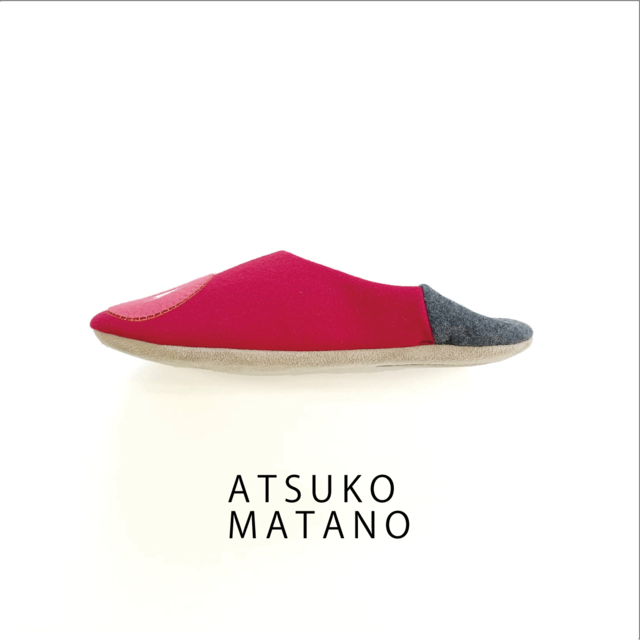 再入荷【ATSUKO MATANO（マタノアツコ）】ぬくぬくバブーシュ