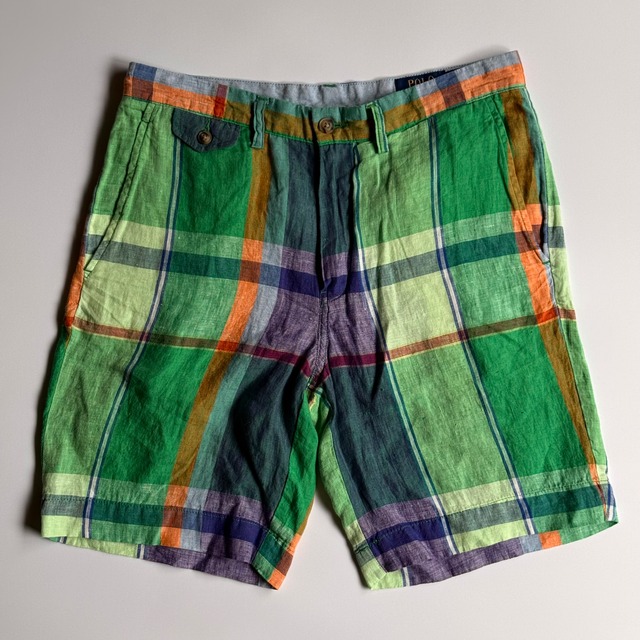 “Polo Ralph Lauren” Linen Shorts W30