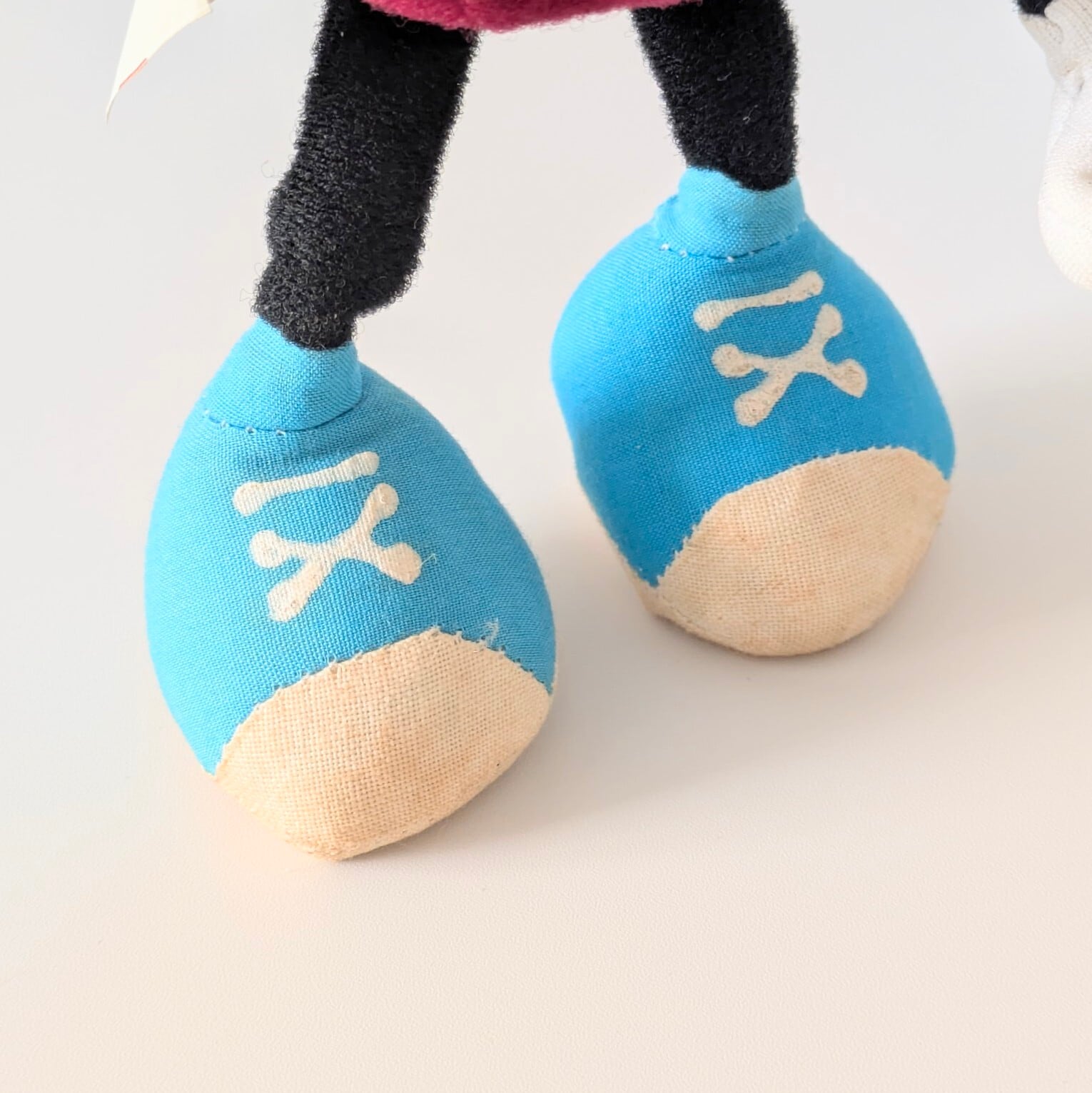 ☆ VINTAGE 1988 ☆ 【 California Raisins（カリフォルニアレーズン） 】 『 HARDEE'S SOFT RAISIN CONGA DANCER 』ベンダブルぬいぐるみ / plush toy / ビンテージトイ 〚アメリカン雑貨 アメトイ〛