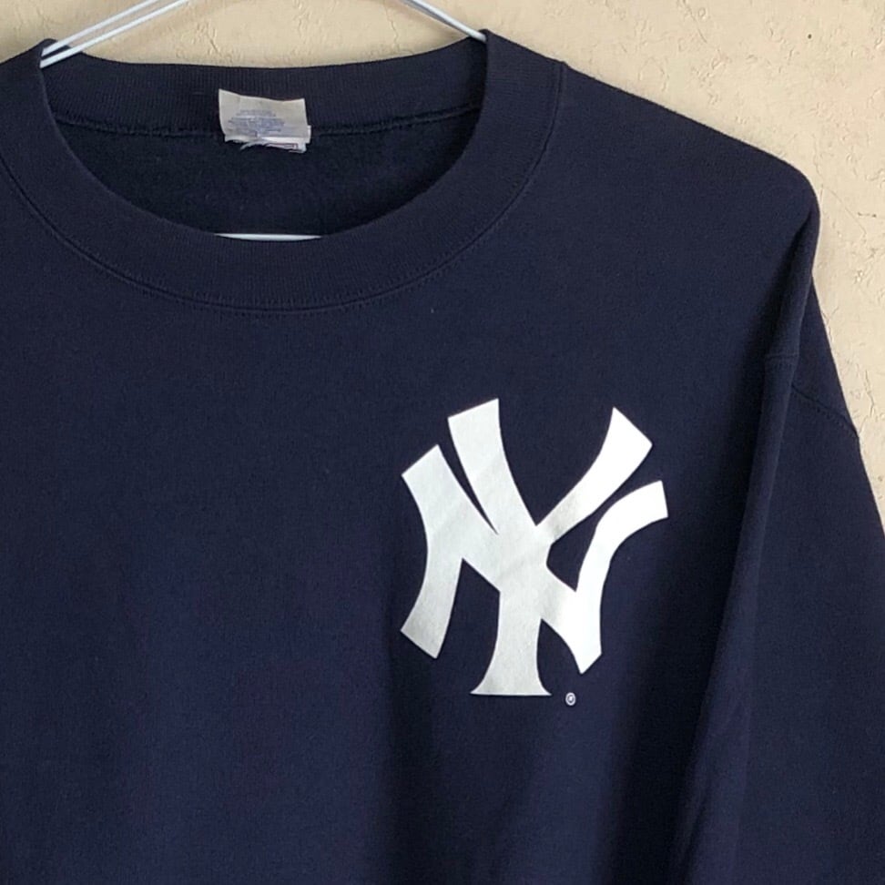 【Mサイズ】Majestic USA製 New York Yankees NYロゴプリント
