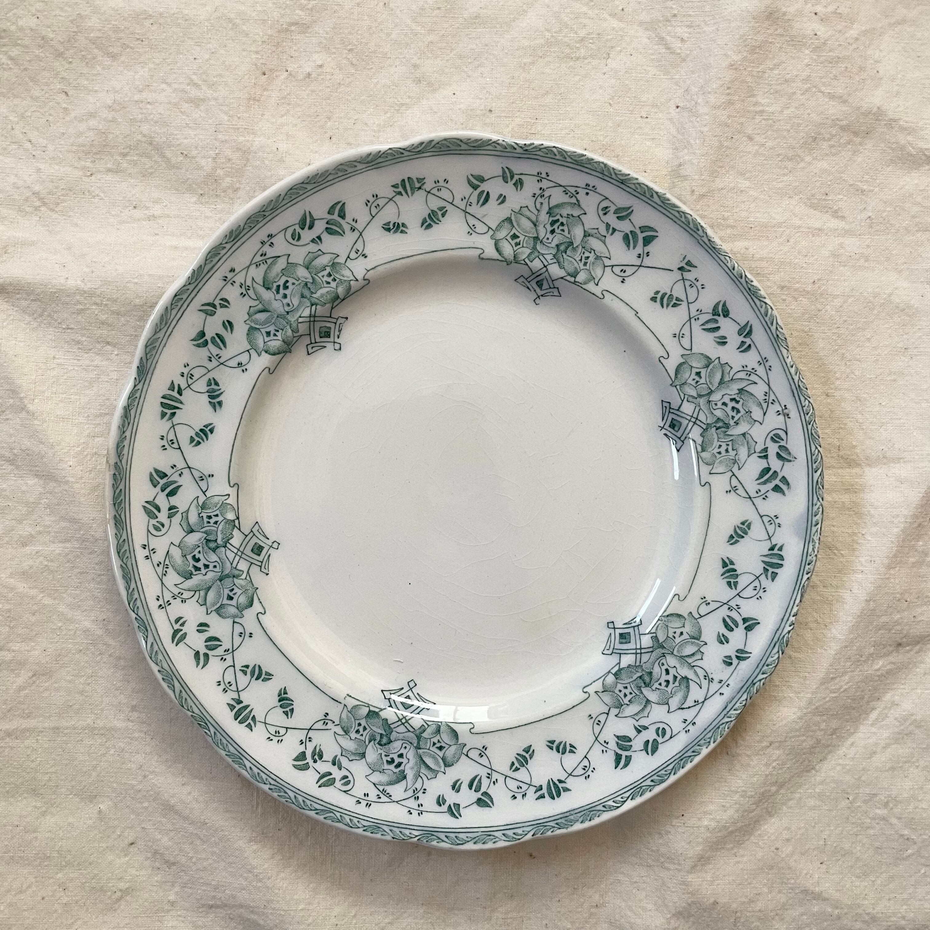 グスタフスベリのバラ模様のプレート