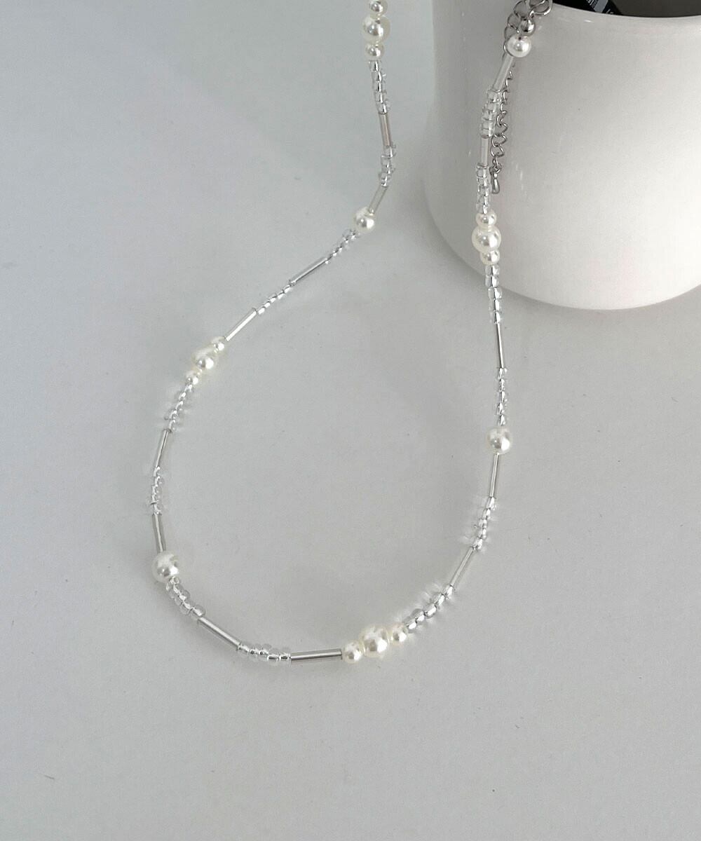 デザインビーズ ネックレス レディース アクセサリー パーティー 韓国製