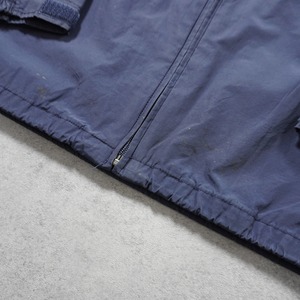 90s OLD GAP cotton nylon jacket NAVY L 古着