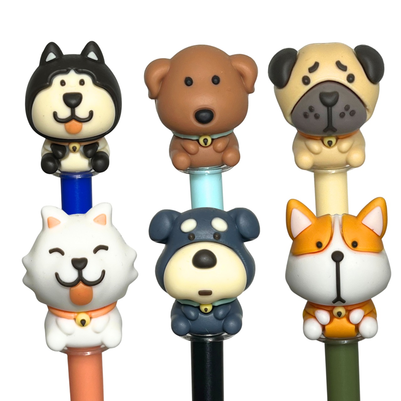犬モチーフ ジェルインクペン（全6種）