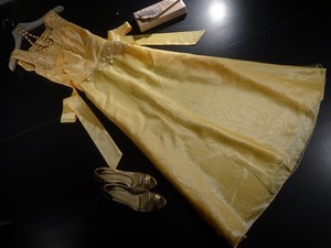 ★F☆ゴ－ルドケミカルレ－ス美ロングドレス(OPN5065) 