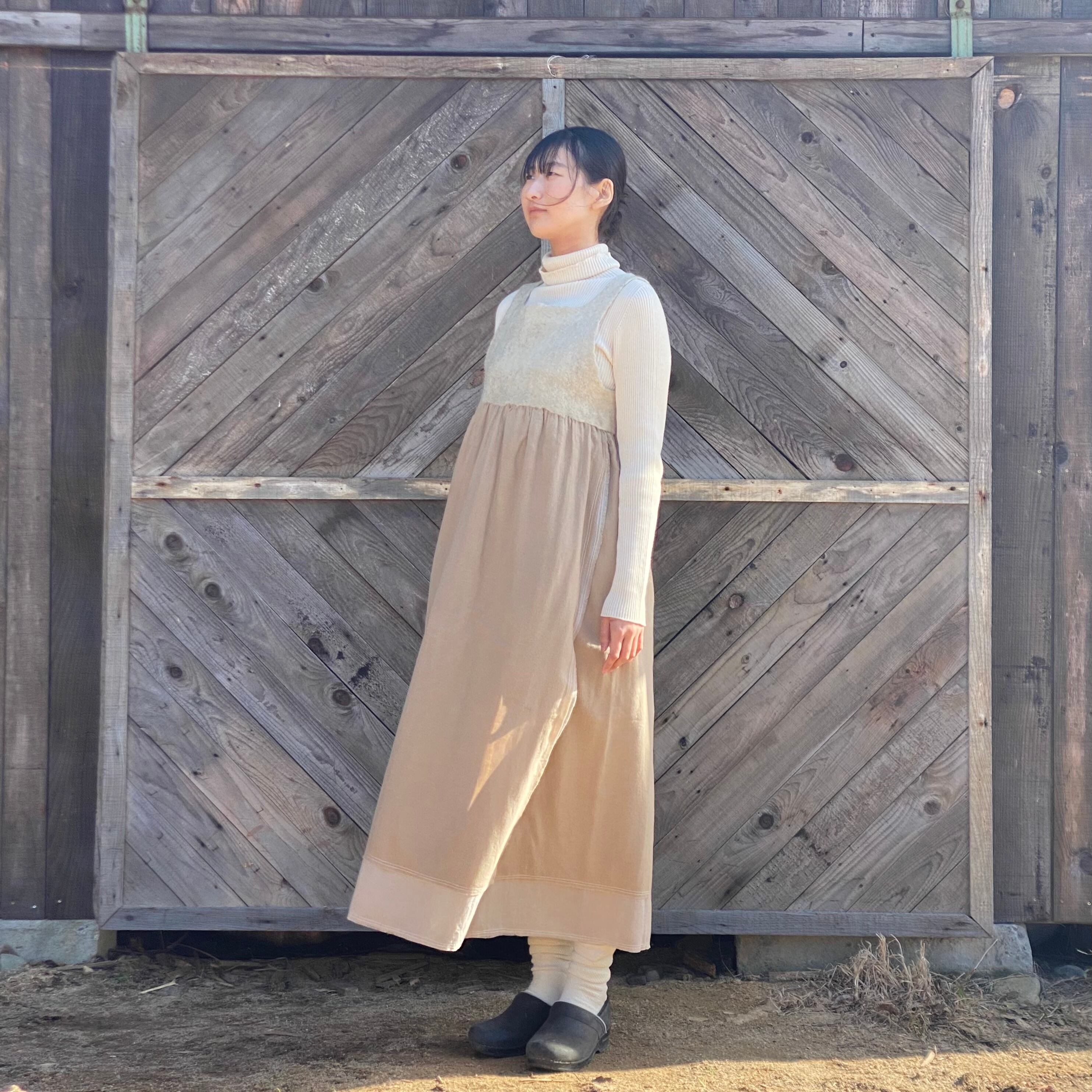 ラコリーヌ　スキンオロジー OPCL2-23008 ワンピースコリーヌ サイズ2 緑 | 粗清草堂