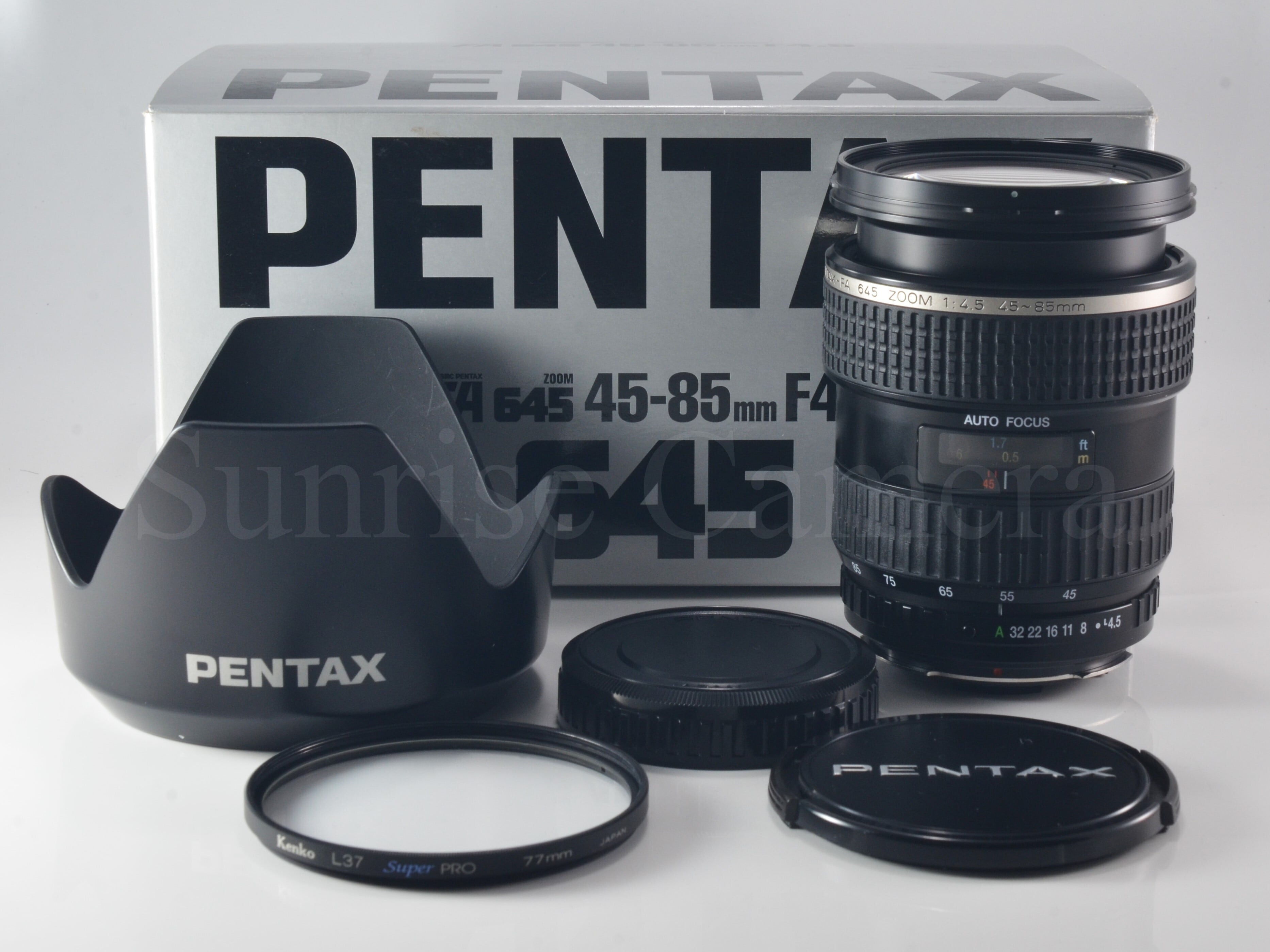 PENTAX smc PENTAX-FA 645 45-85mm F4.5 元箱付 中判レンズ PENTAX smc PENTAX-FA 645 45-85mm F4.5 元箱付 中判レンズ