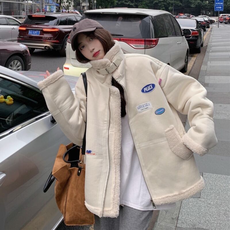 ウールコート オータムウィンタースタンドカラーカラージャケット ストリート 秋物 冬物 1号婦人20238635105