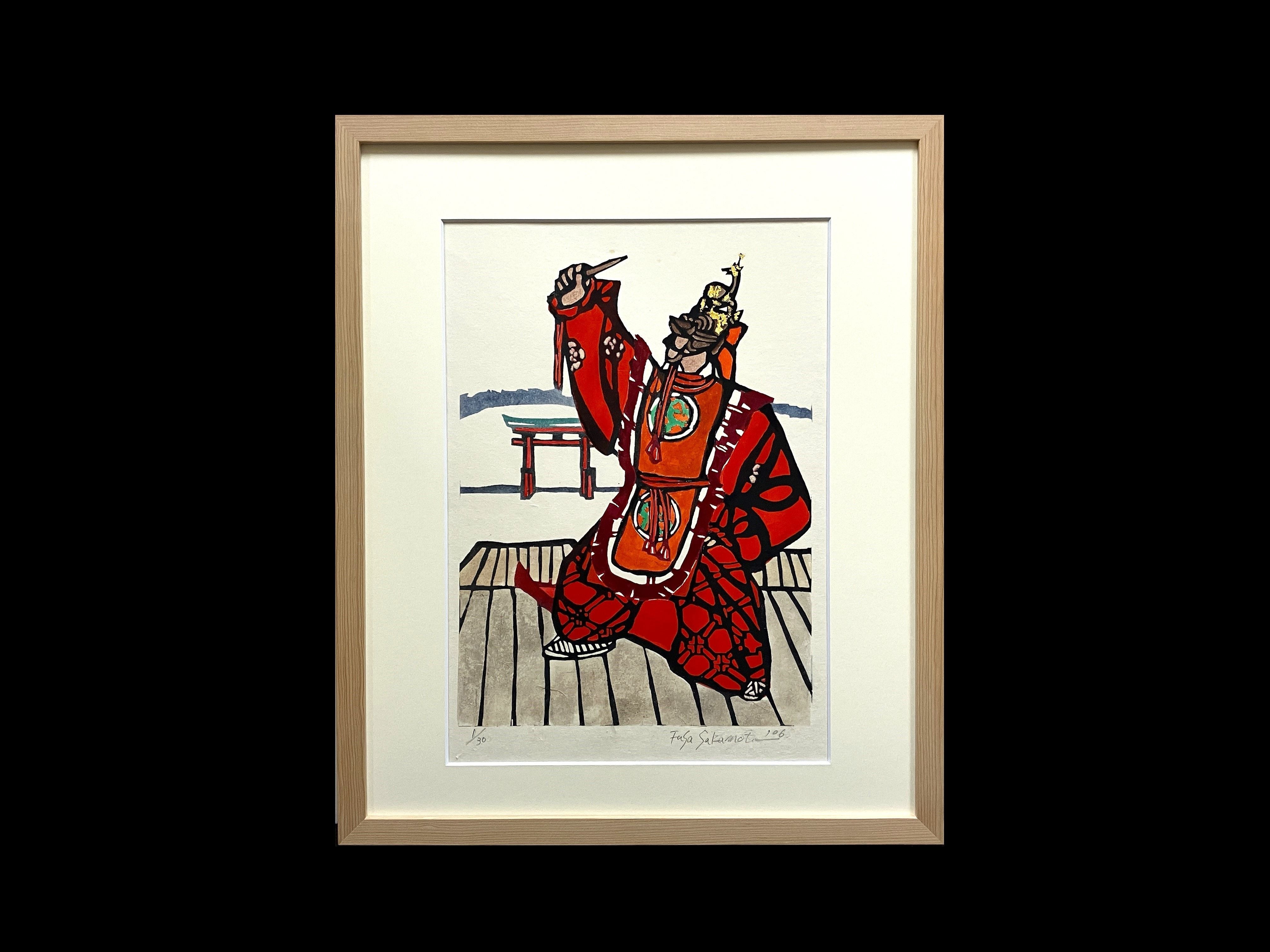 鳥居と蘭陵王（宮島） | Gallery Enatsu 江夏画廊 | ハートウォー
