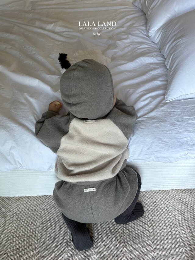 予約⌇LALALAND / (bebe) knit raglan cardigan