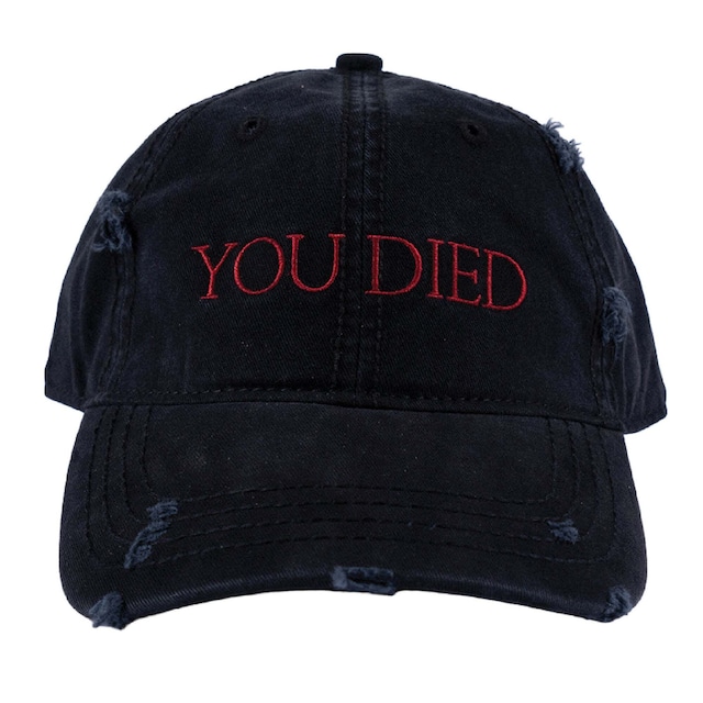 DARK SOULS X WELCOME - YOU DIED DISTRESSED TWILL HAT