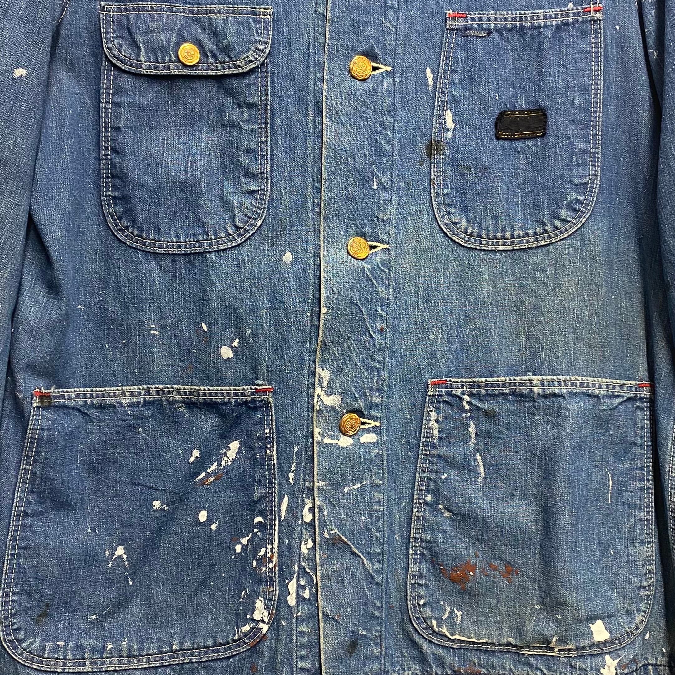 SANFORIZED 50's カバーオール ビンテージ　ビックサイズ　古着 Vintage([ガッキ]ビンテージ) / 50s/8oz sanforized/カバーオール