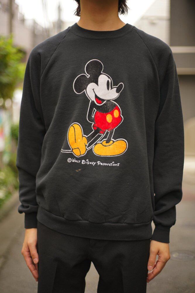 Old Mickey [Mickey] Vintage Disney Official Sweatshirt [1980s