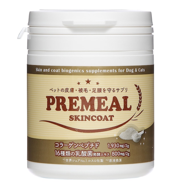 PREMEAL　スキンコート83g　皮膚被毛に / (定期便)