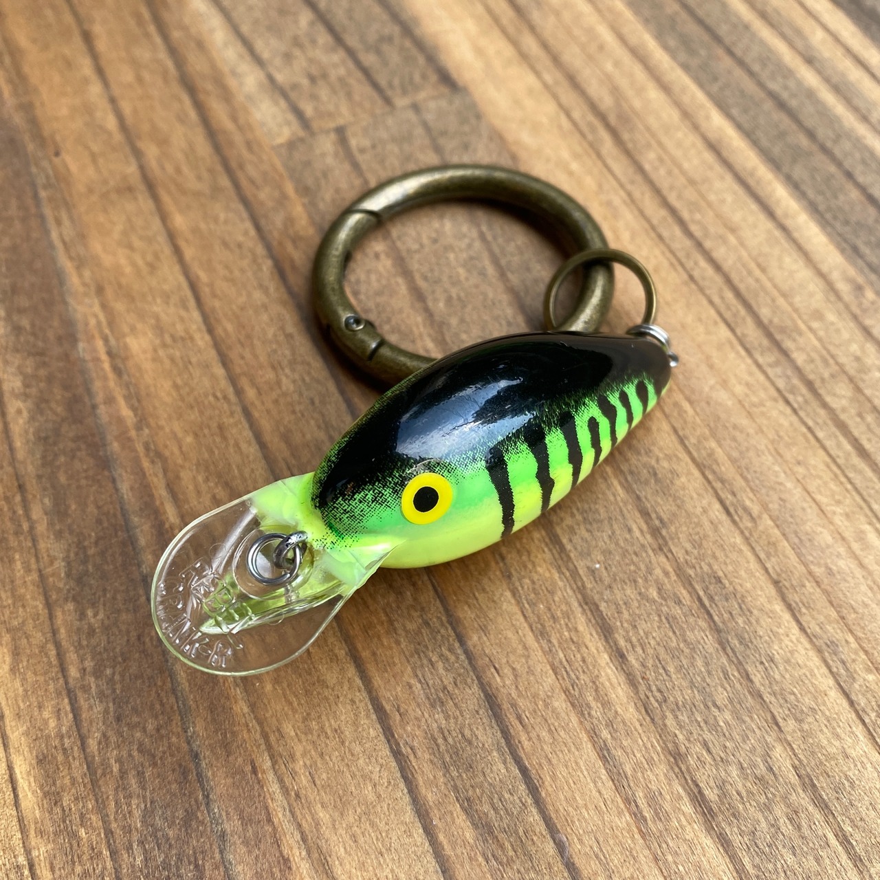 Rebel Crank-R fishing lure keychain