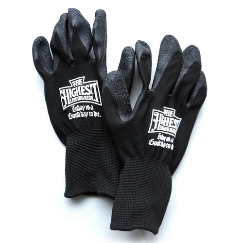 【High Life】Work Gloves（背抜きタイプ）※ガレージ作業などに最適なグローブです。