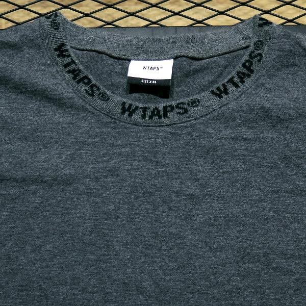 WTAPS DESIGN 01 L/S /COTTON グレー XL ロンT-