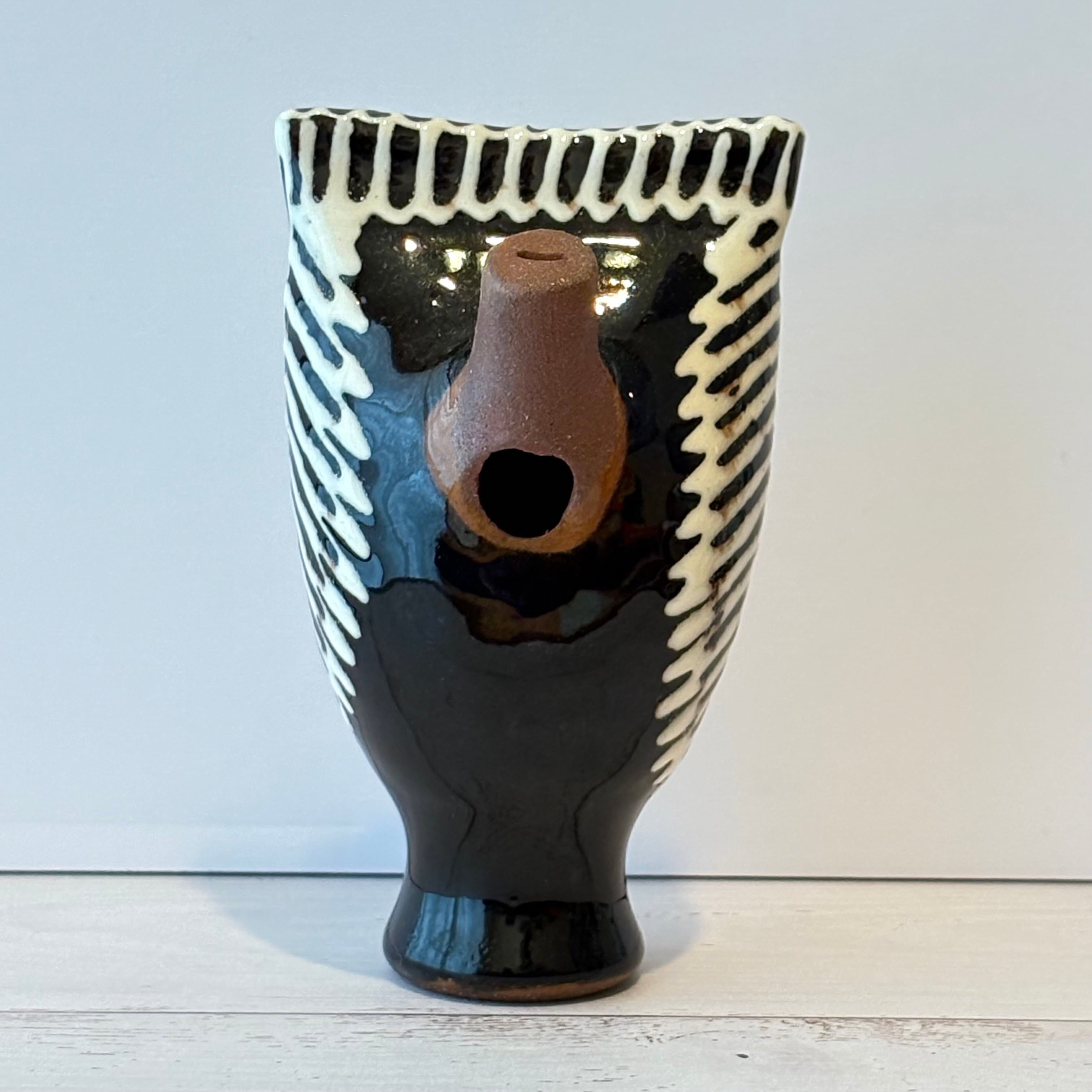 792 リトアニア 陶器の笛/フクロウ | attic