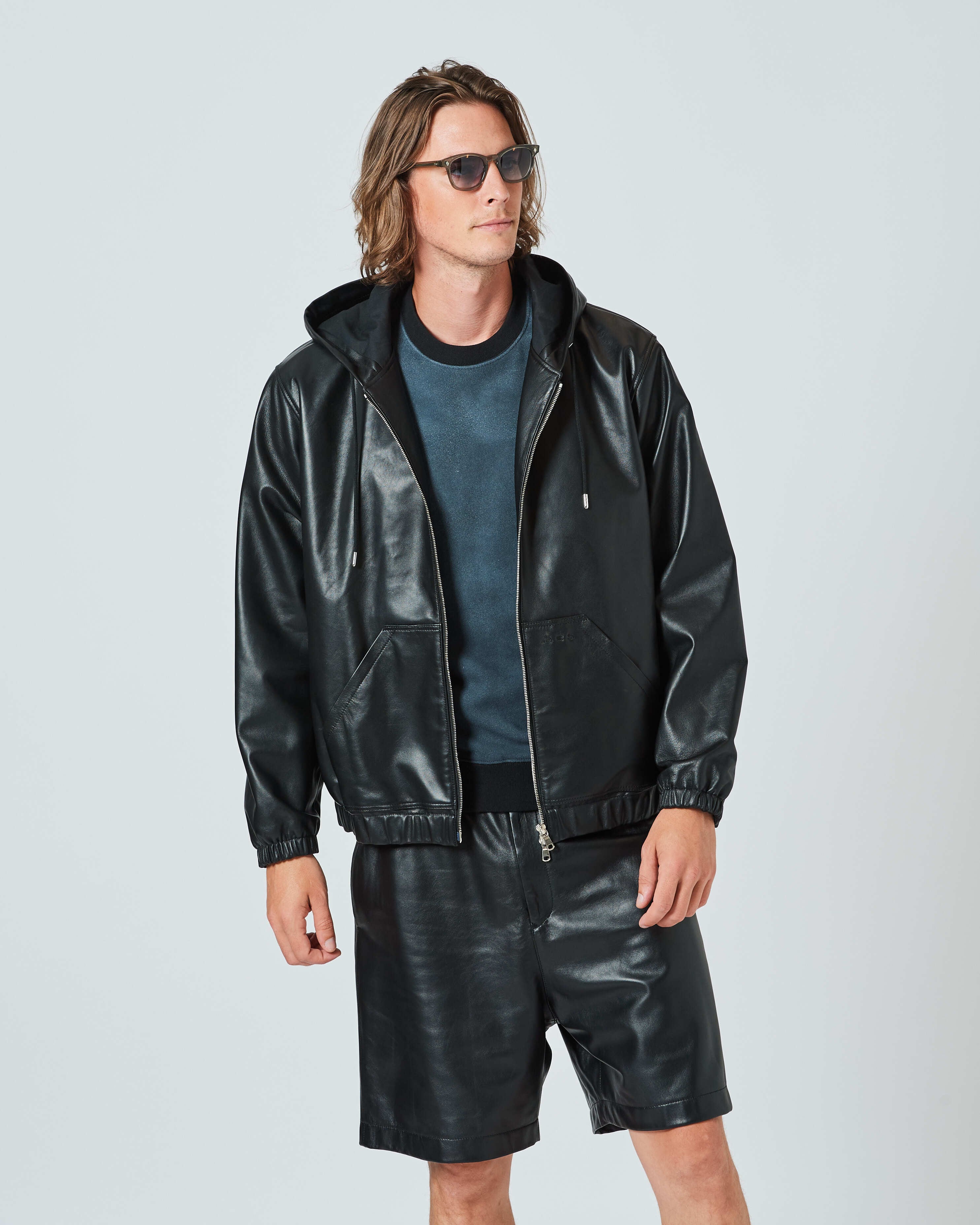 レザー フードジャケット | ACANTHUS ONLINE STORE