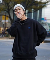 【#Re:room】Rrm HEART EMBROIDERY BIG TRAINER［REC811］