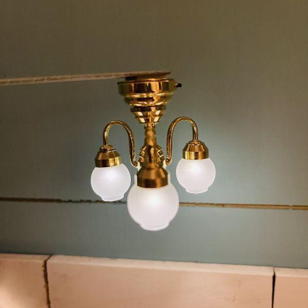 ミニチュアハウス ドールハウス　アンティーク風　　間接照明 ミニチュアハウス ドールハウス アンティーク風 間接照明