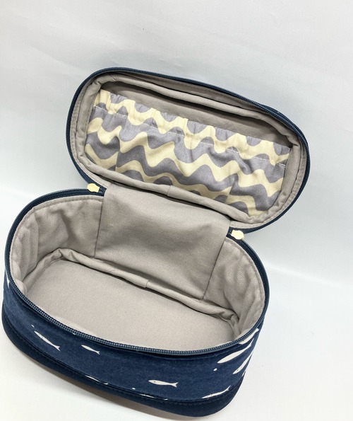 バニティポーチ  深海｜とりさん工房ーかわいいハンドメイドポーチ