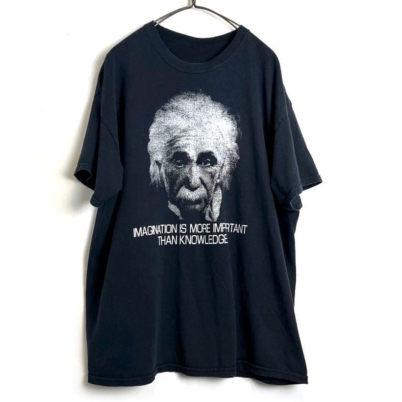 Albert Einstein] Vintage Einstein Message T-shirt [1990s-] Vintage